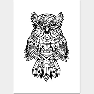 Owl Posters and Art